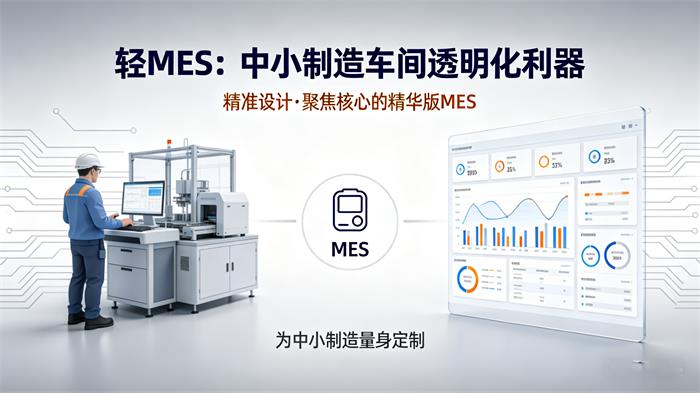  轻MES是什么？5分钟讲透中小制造的“精益智造”新选择!