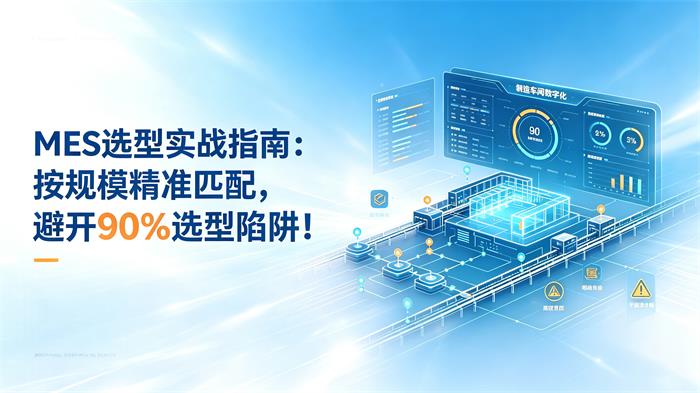 不同规模制造业MES系统选型注意事项：用心云MRS实战指南 
